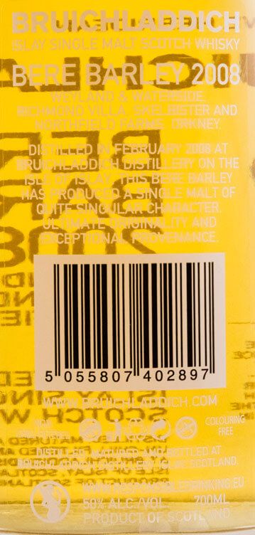 2008 Bruichladdich Bere Barley