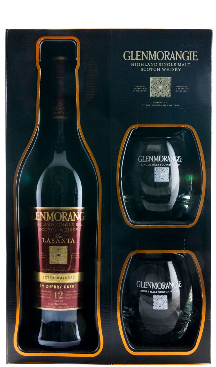 Glenmorangie 12 anos Lasanta c/Copos