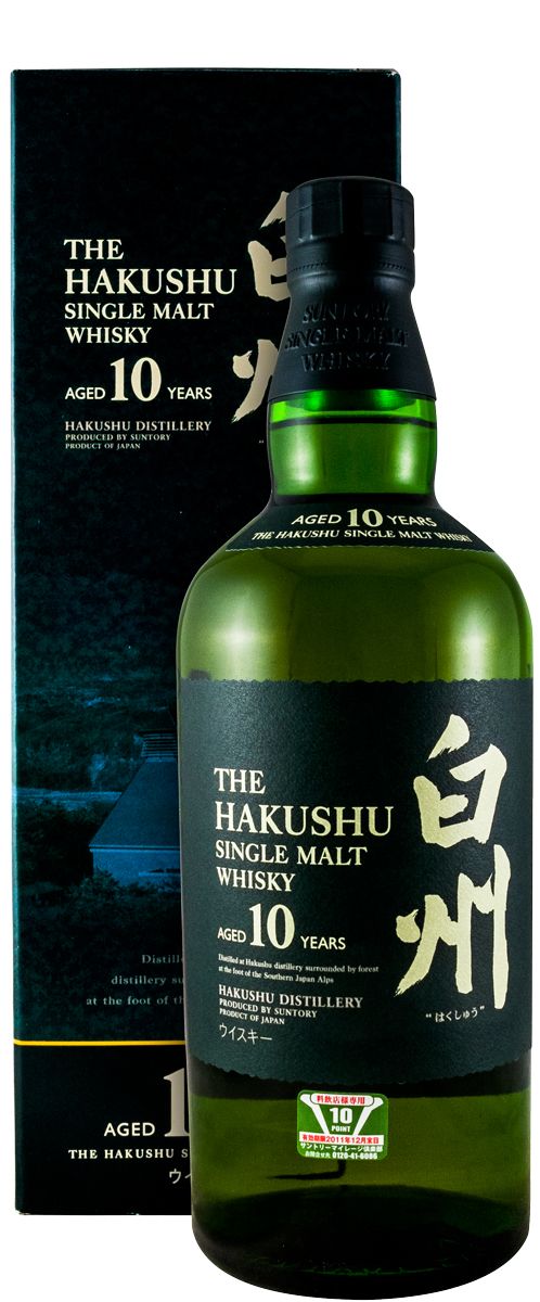Suntory Hakushu Single Malt 10 years