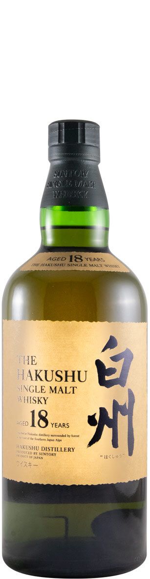Suntory Hakushu Single Malt 18 anos