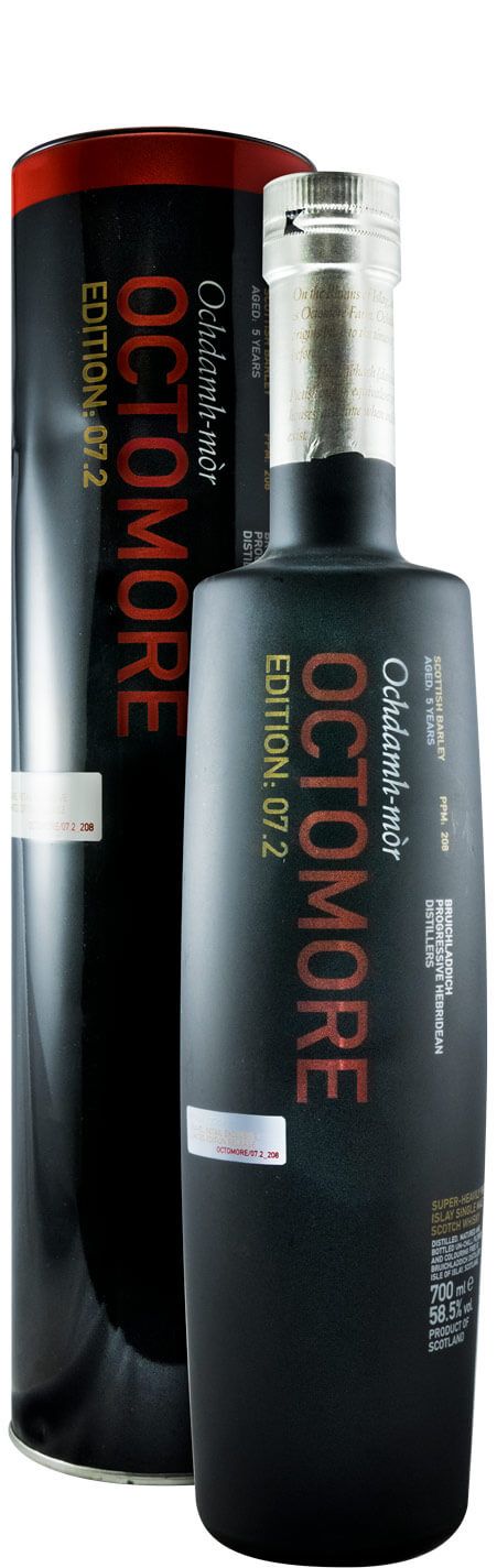 Bruichladdich Octomore Edition 07.2 Scottish Barley 208 PPM