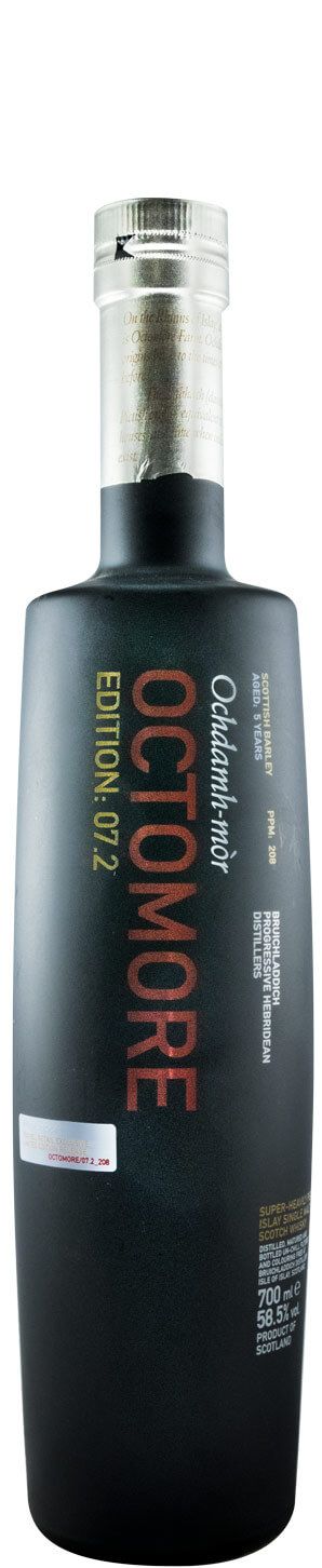Bruichladdich Octomore Edition 07.2 Scottish Barley 208 PPM