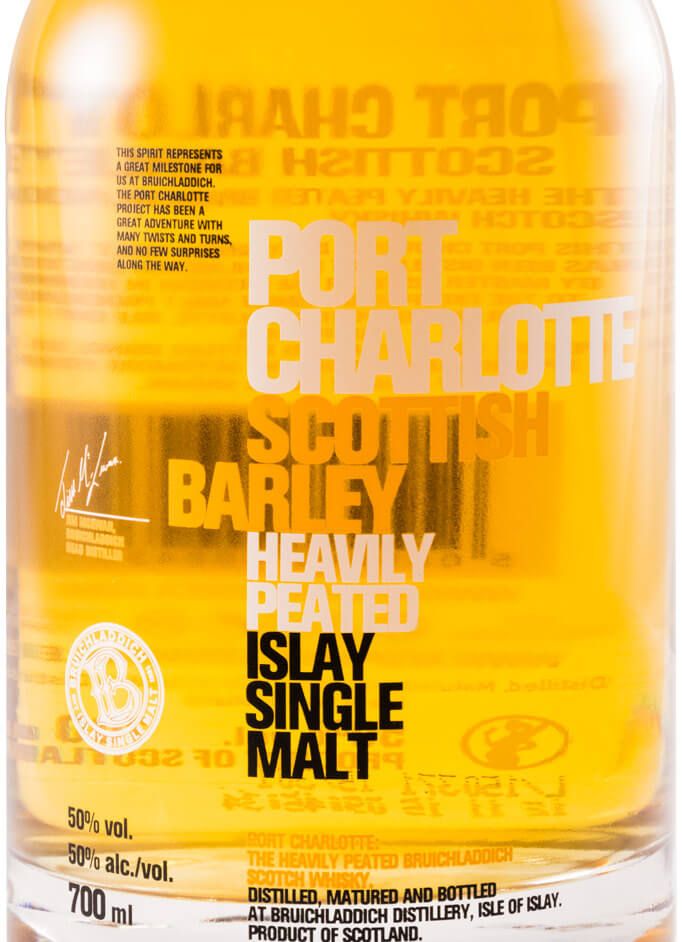 Bruichladdich Port Charlotte Scottish Barley Heavily Peated