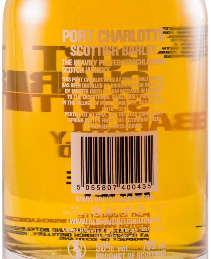 Bruichladdich Port Charlotte Scottish Barley Heavily Peated