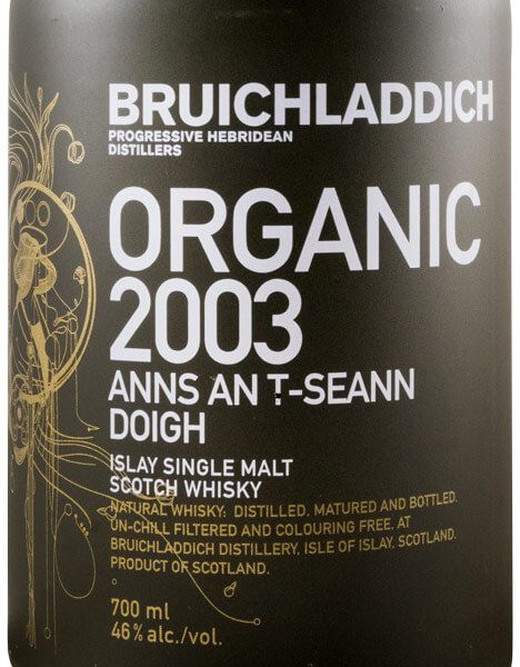 2003 Bruichladdich Organic