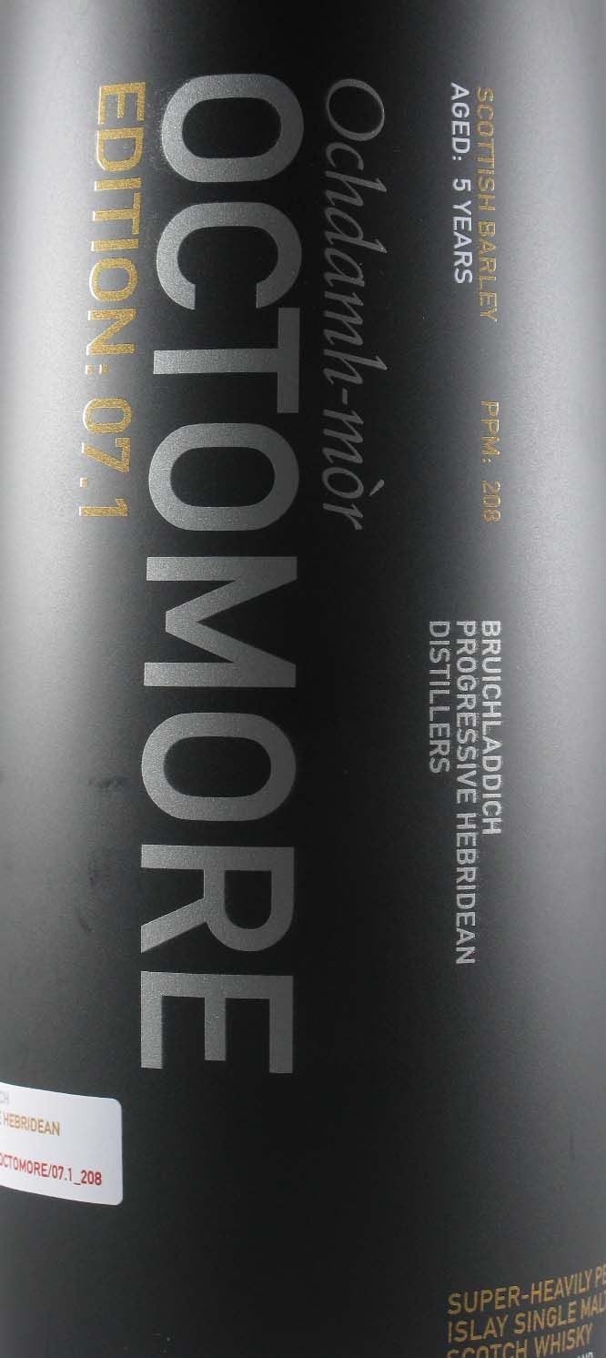 Bruichladdich Octomore 07.1 Ochdamh-Mor 208 PPM