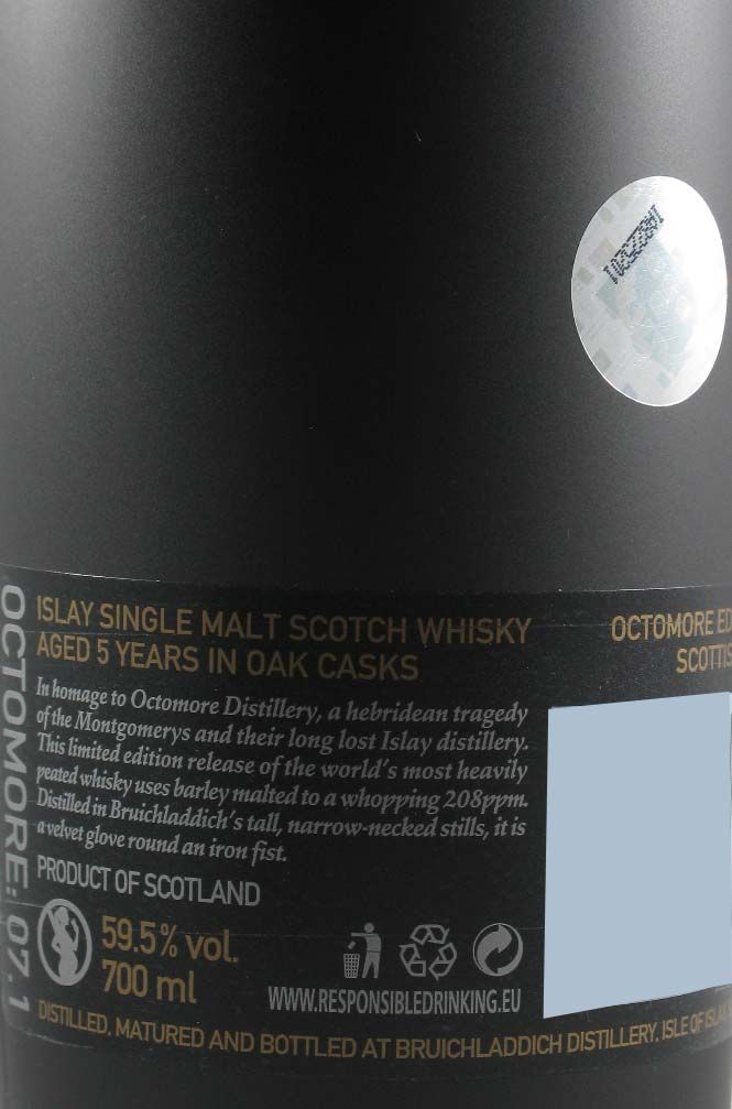 Bruichladdich Octomore 07.1 Ochdamh-Mor 208 PPM