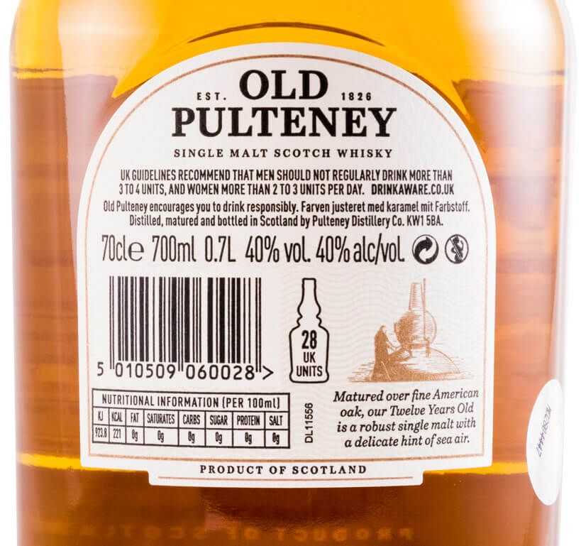 Old Pulteney 12 anos