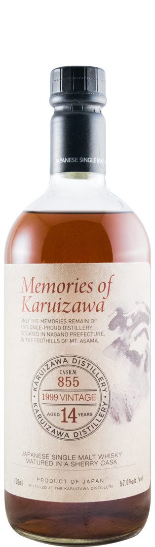 1999 Karuizawa Single Cask N.º 855 Memories of Karuizawa 14 years