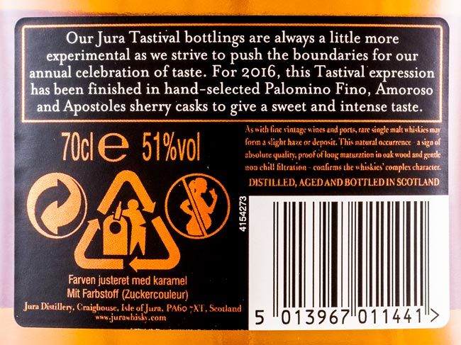 2016 Jura Tastival Edição Limitada