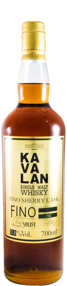 Kavalan Solist Fino Cask Strength Sherry Cask 57.8%