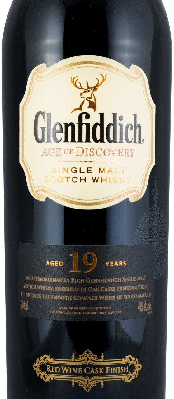 Glenfiddich 19 anos Age of Discovery Red Wine Cask