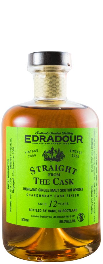 2000 Edradour 12 years Chardonnay Cask Finish 50cl
