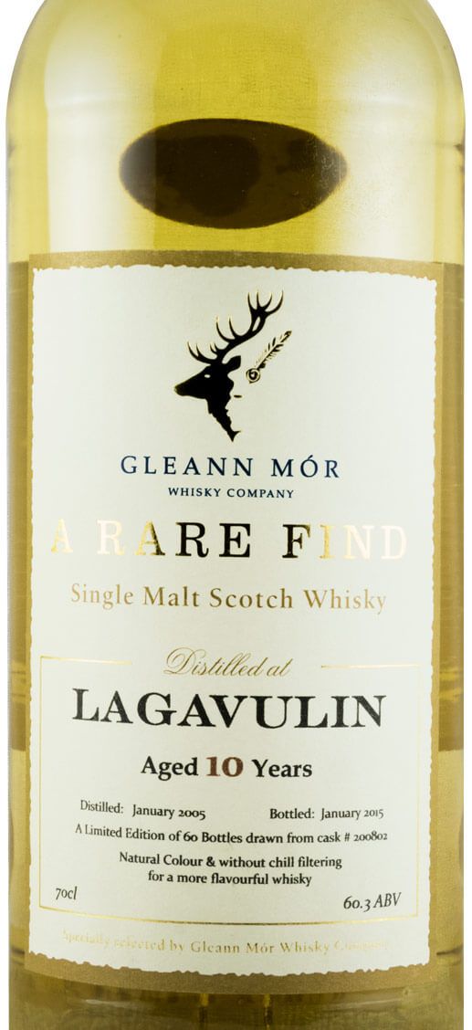 2005 Lagavulin Gleann Mor 10 anos 60.3%