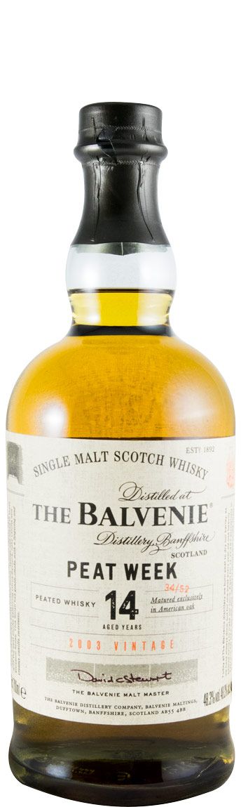 2003 Balvenie Peat Week 14 anos