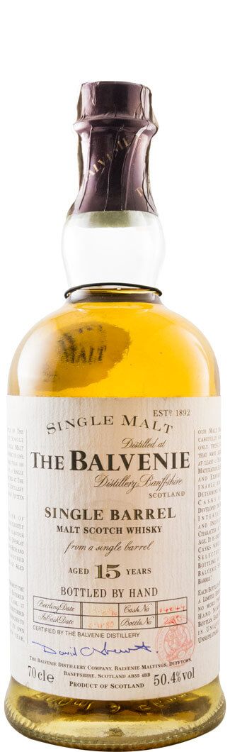 Balvenie 15 years Single Barrel (engarrafado em 1980)