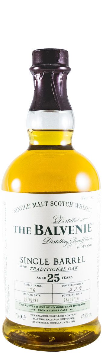 Balvenie 25 anos Single Barrel Traditional oak