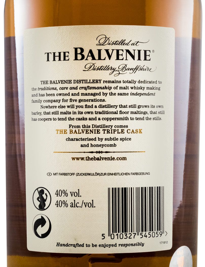 Balvenie Triple Cask 12 anos 1L