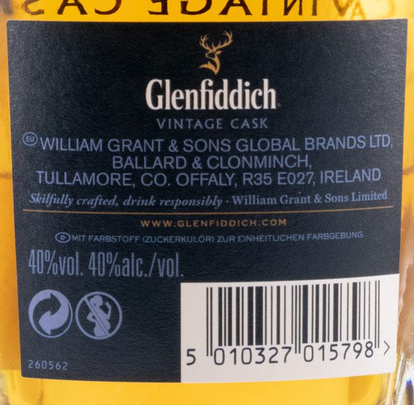Glenfiddich Vintage Cask Collection