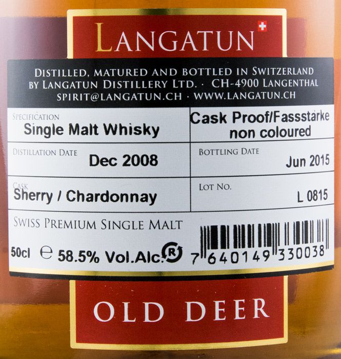 Langatun Old Deer Classic 50cl