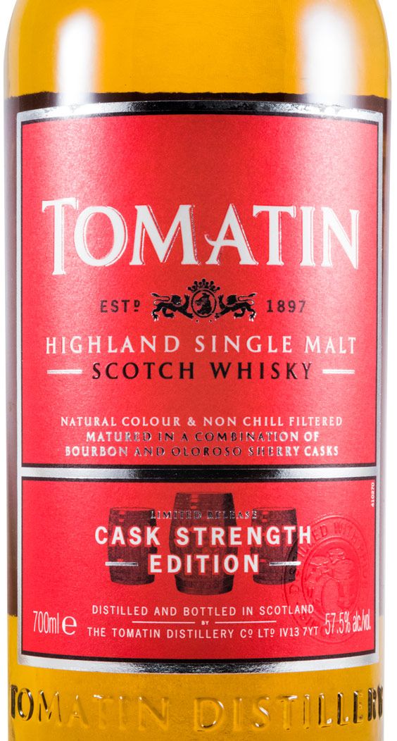 Tomatin Cask Strength Edition