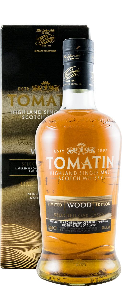 Tomatin Wood Selected Oak Casks Five Virtues Series