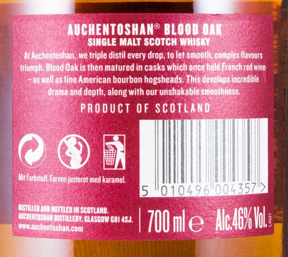 Auchentoshan Blood Oak
