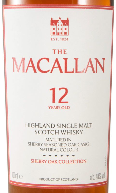Macallan Sherry Cask 12 years