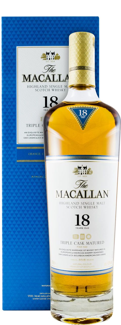 Macallan 18 years Triple Cask