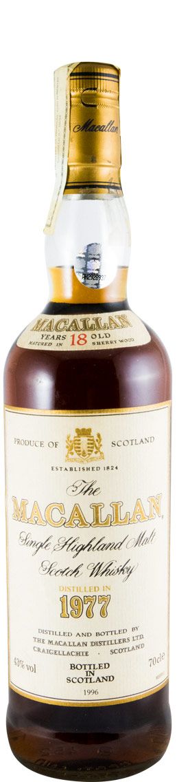 1977 Macallan (engarrafado em 1996)