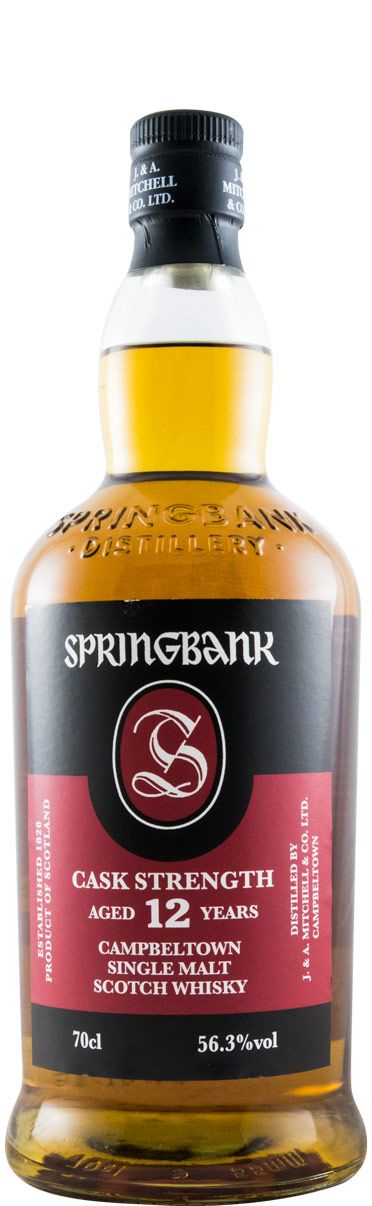 Springbank Cask Strength 12 anos (engarrafado em 2018)