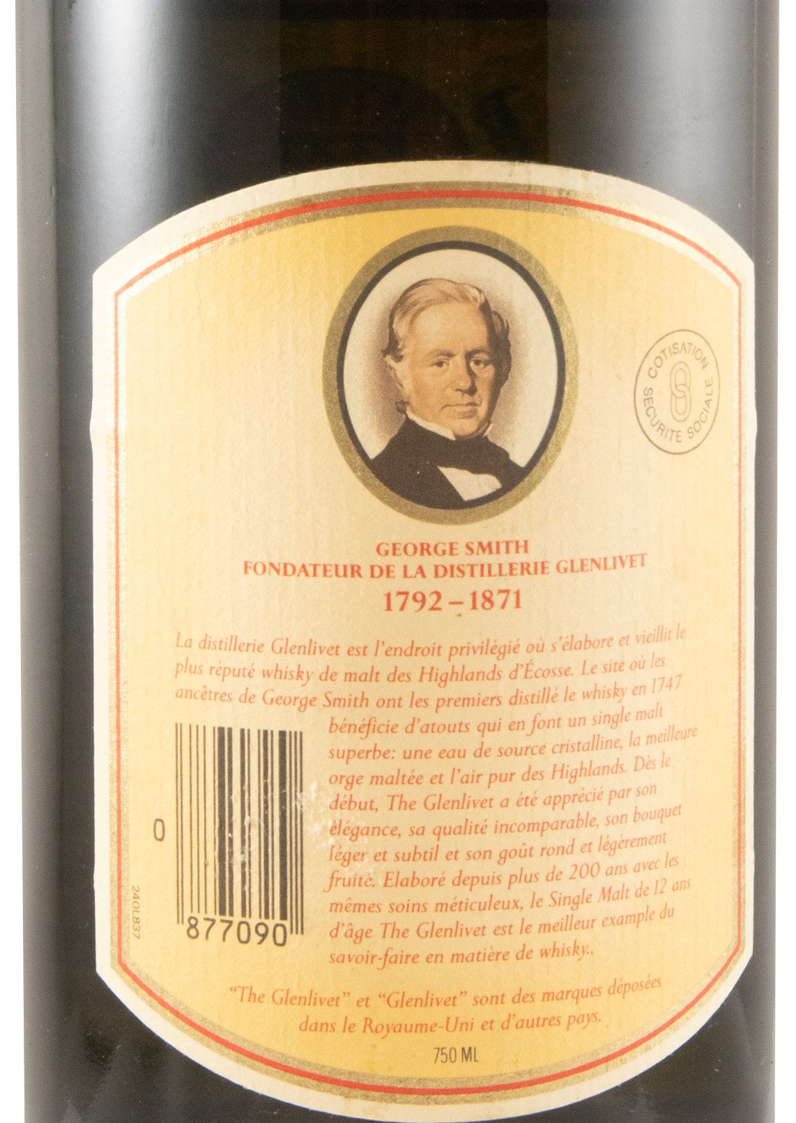 Glenlivet 12 anos 75cl