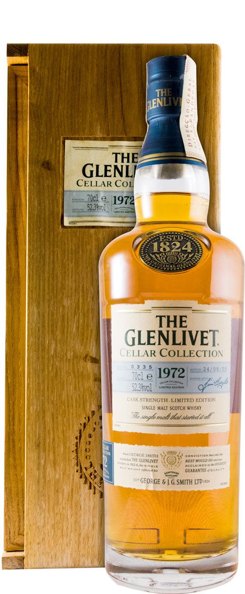 1972 Glenlivet Cellar Collection c/Livro