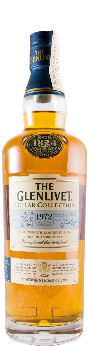 1972 Glenlivet Cellar Collection c/Livro