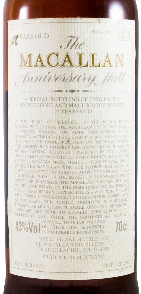 1975 Macallan 25 Anniversary