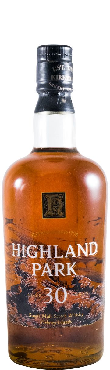 Highland Park 30 anos (rótulo antigo)
