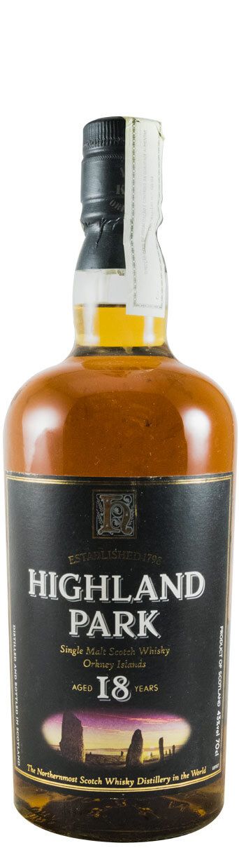Highland Park 18 anos (rótulo antigo)