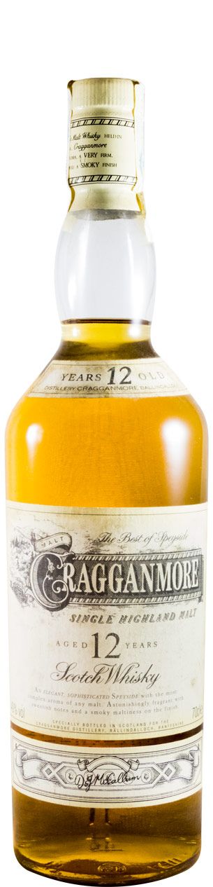 Cragganmore 12 anos (rótulo antigo)