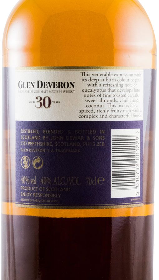 Glen Deveron Royal Burgh Collection 30 years