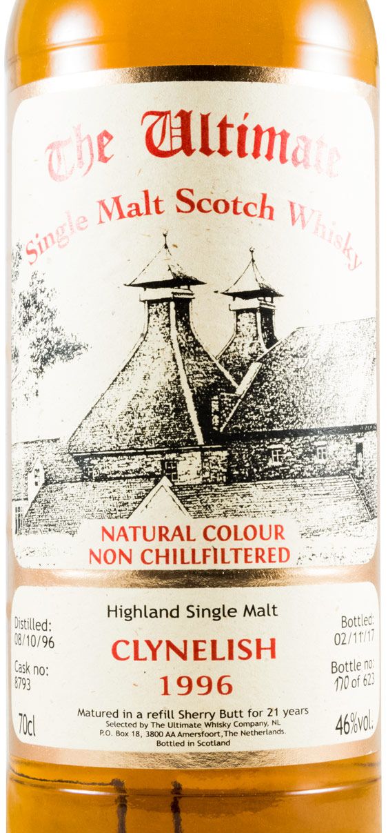 1996 The Ultimate Clynelish Cask N.º 8793