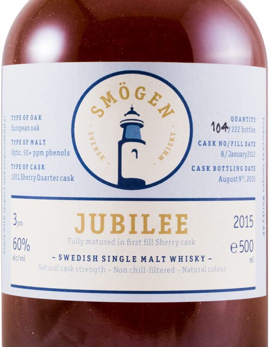 2012 Smögen Jubilee 3 anos 50cl