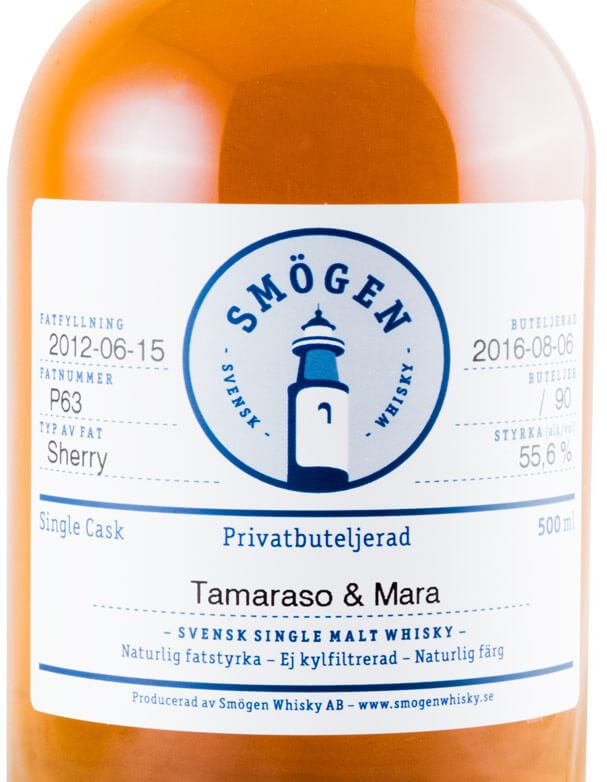 2012 Smögen Sherry Svensk Tamaraso & Mara 50cl