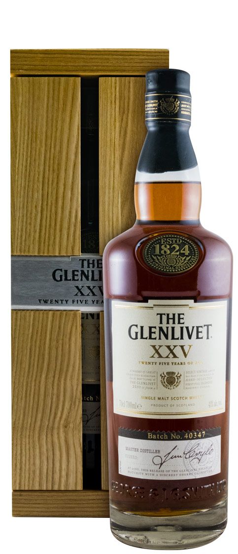 Glenlivet XXV 25 years Batch N.º 40347