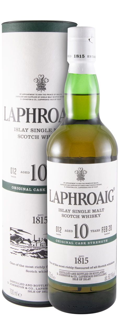 Laphroaig Cask Strength 10 years