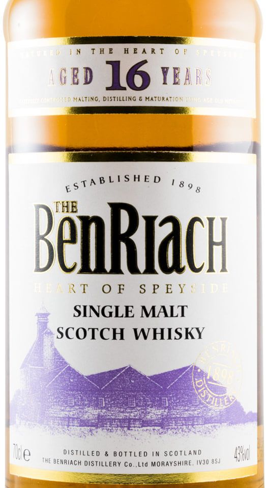 The BenRiach 16 anos Heart of Speyside