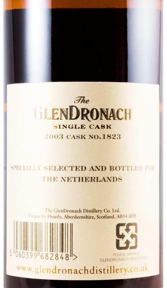 2003 GlenDronach 12 anos Pedro Ximenez Sherry Puncheon