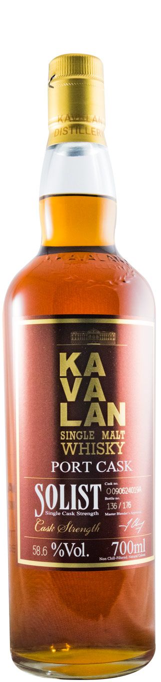 Kavalan Solist Port Cask Single Cask Strength 58.6%