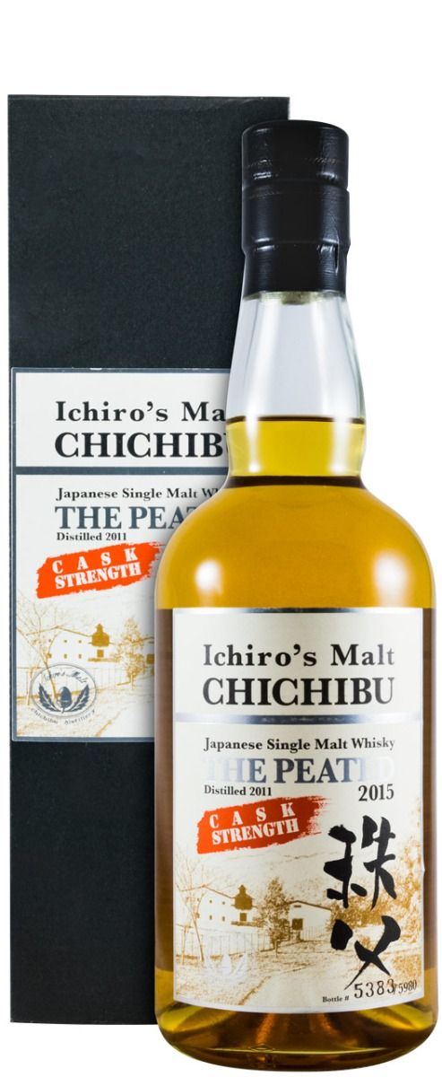 2011 Chichibu Ichiro's Malt The Peated Cask Strength Single Malt (engarrafado em 2015)