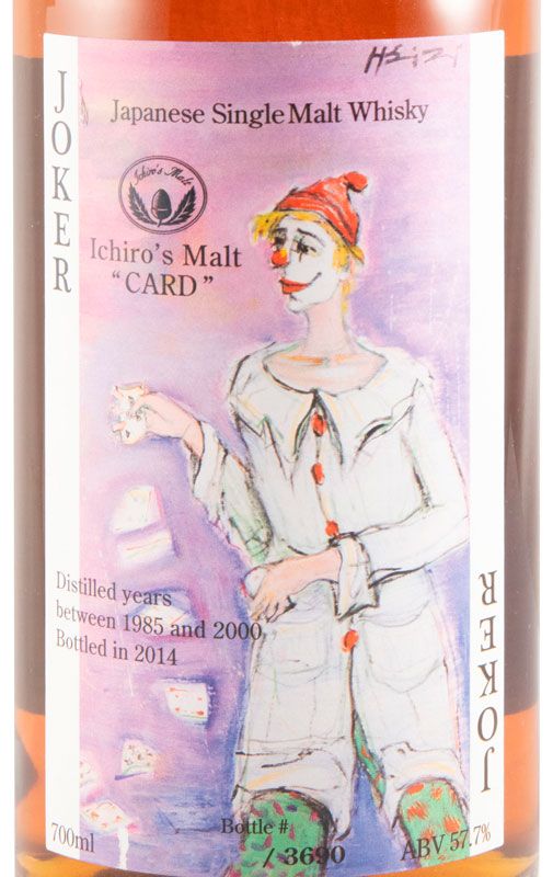 Hanyu Ichiro’s Malt 1985-2000 Card Joker (garrafa n.º 3076)