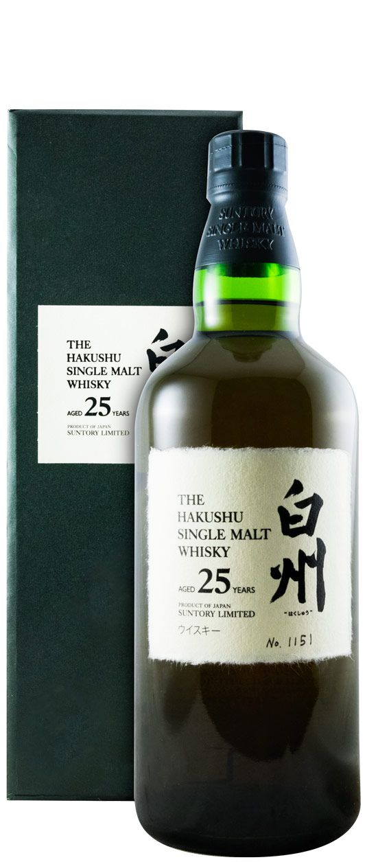 Suntory Hakushu Single Malt 25 anos